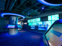 Observation deck experience at View Boston exhibit