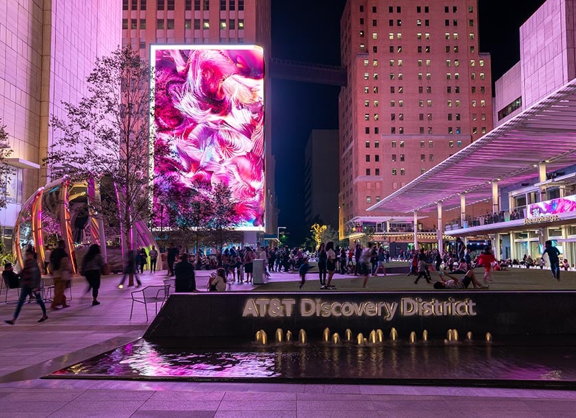 LED Wall Display Solutions at Eaton Experience Center | Electrosonic
