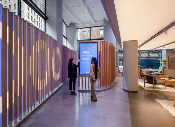 Okta New York Experience Center, Hub DB